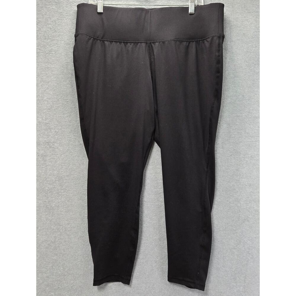 LIVI For Lane Bryant Black Cropped Leggings Size 18/20